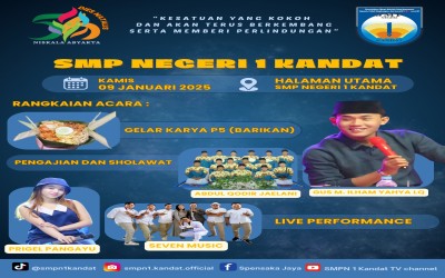 Dies Natalies SMPN 1 KANDAT ke-56