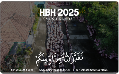 Halal Bi Halal SMPN 1 Kandat Tahun 2025
